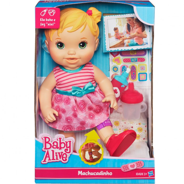 Boneca Baby Alive Machucadinho