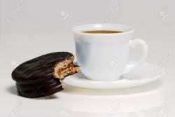 Alimentação - Pão de mel com Expresso - Pão de mel com Expresso