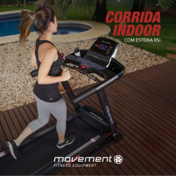 Esteira para Corrida Elétrica Movement Residencial R5i