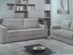 SOFA 3X2 LUGARES RETO, 2,10M, ALMOFADA SOLTA