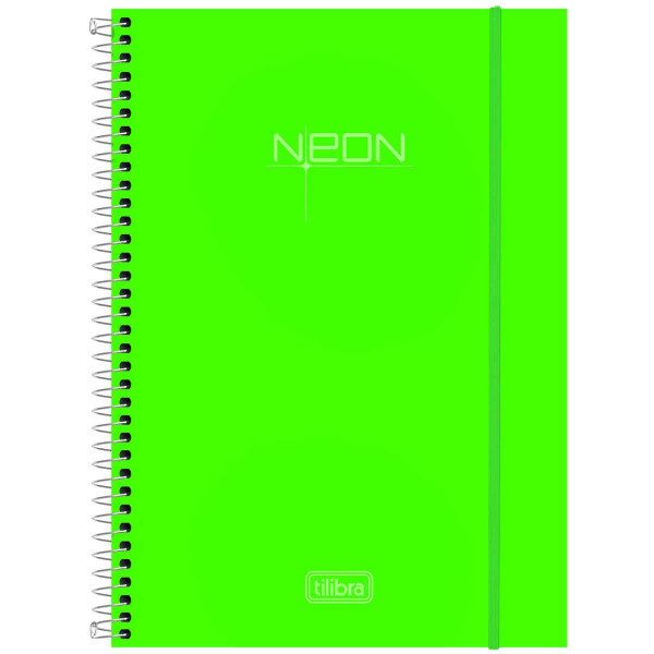 caderno-universitario-neon-96-fls-rosa-verde-roxo-preto-branco-azul-amarelo