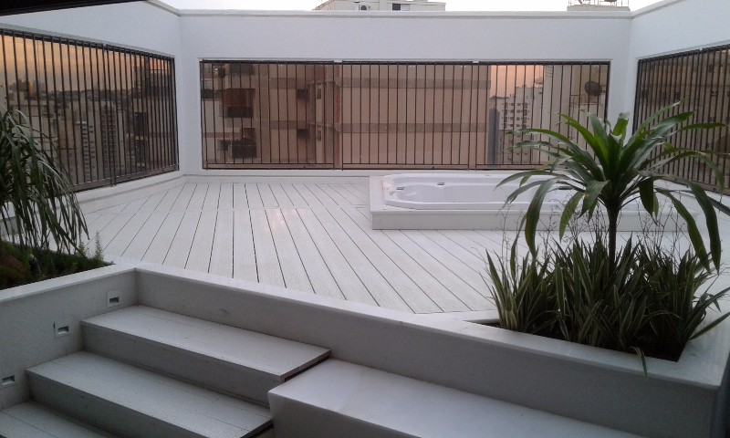 Deck em pvc sustentável piracicaba