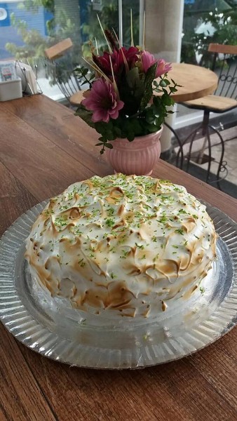 bolo mousse de limao doceria  em piracicaba