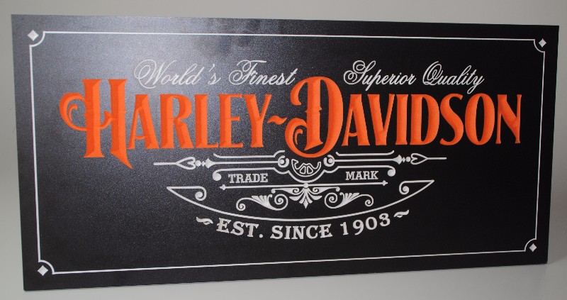 placas-entalhadas-motos-harley davidson