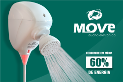 Para sua casa - Ducha Zagonel Move 60% de economia - Ducha Zagonel Move 60% de economia