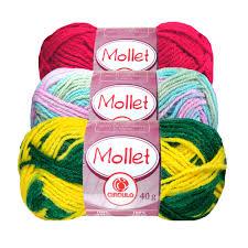 Bebês e Crianças - Novelo de Lã Circulo Mollet 40g - Novelo de Lã Circulo Mollet 40g