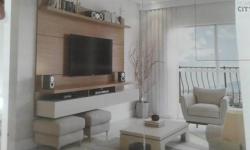 Rack suspenso para TV 