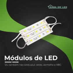 MÓDULOS EM LED 12V