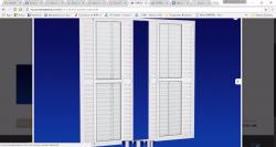 Porta Balcao  de Aluminio 1.60m e 2.00m  Mic