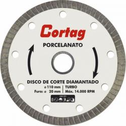 Disco de Corte Diamantado Porcelanato 4.1/2 Cortag