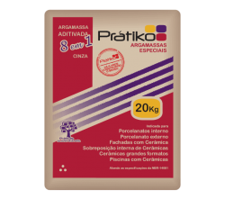 Para sua casa - Argamassa para Porcelanato 8 x 1 Pratiko A melhor do Mercado - Argamassa para Porcelanato 8 x 1 Pratiko A melhor do Mercado