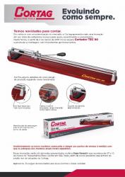Cortador de Piso Manual Cortag  TEC 90 - Lançamento !!!!