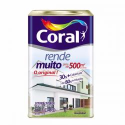 Tinta Acrílica Fosco Rende muito 18 lts Coral