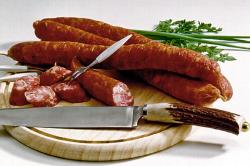 Linguiça Seca Caseira Tipo Salame Fabricação Própria