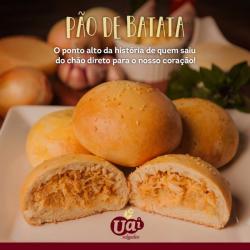 Pão de Batata com Requeijão Congelado