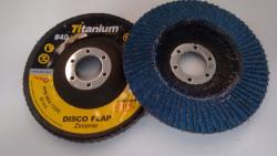 Para sua casa - Disco Flap 4.1/2 Gr.40 Titanium Super Premium - Disco Flap 4.1/2 Gr.40 Titanium Super Premium