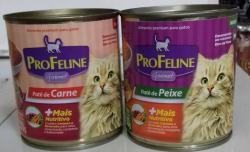 Pate para Gatos Lata Carne e Salmão Pro Canine