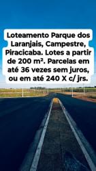 LOTES PRONTOS PARA CONSTRUIR EM PIRACICABA Campestre