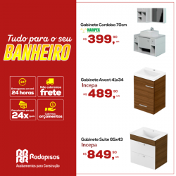 Para sua casa - Gabinetes Para Banheiro - Gabinetes Para Banheiro
