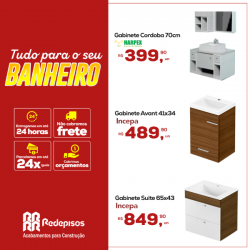 Gabinetes Para Banheiro